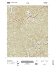 US Topo 7.5-minute map for Ivydale WV