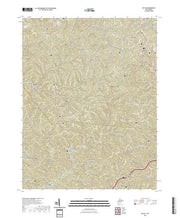 US Topo 7.5-minute map for Kettle WV