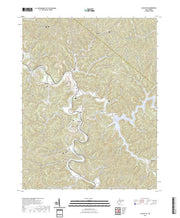 US Topo 7.5-minute map for Lavalette WV