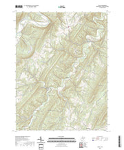 US Topo 7.5-minute map for Levels WV