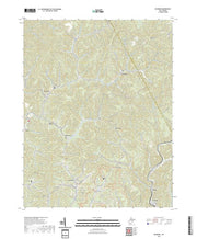 US Topo 7.5-minute map for McGraws WV