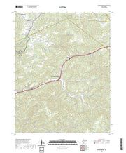 US Topo 7.5-minute map for Meadow Bridge WV