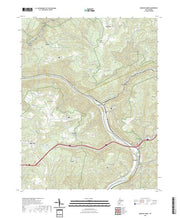 US Topo 7.5-minute map for Meadow Creek WV