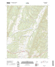 US Topo 7.5-minute map for Medley WV