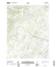 US Topo 7.5-minute map for Middleway WV