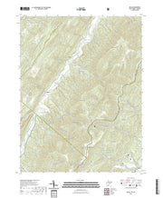 US Topo 7.5-minute map for Milam WVVA