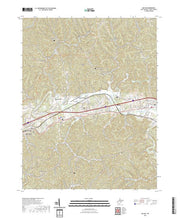 US Topo 7.5-minute map for Milton WV