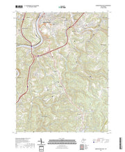 US Topo 7.5-minute map for Morgantown South WV