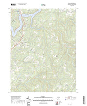 US Topo 7.5-minute map for Mount Nebo WV