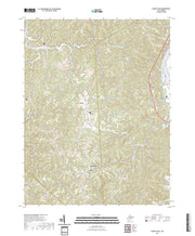 US Topo 7.5-minute map for Mount Olive WV