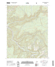 US Topo 7.5-minute map for Mozark Mountain WV