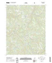 US Topo 7.5-minute map for Nettie WV