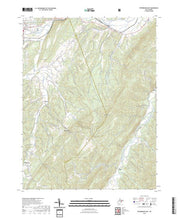 US Topo 7.5-minute map for Petersburg East WV