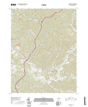 US Topo 7.5-minute map for Sandyville WV