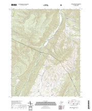 US Topo 7.5-minute map for Snowy Mountain WVVA