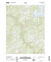 US Topo 7.5-minute map for Summersville Dam WV