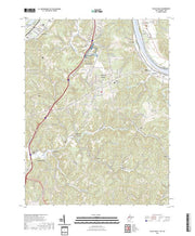 US Topo 7.5-minute map for Valley Mills WVOH