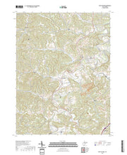 US Topo 7.5-minute map for West Milford WV