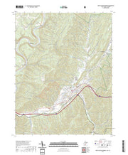 US Topo 7.5-minute map for White Sulphur Springs WVVA