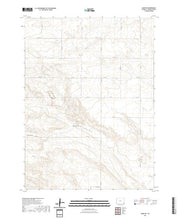 USGS US Topo 7.5-minute map for Albin SW WY 2021