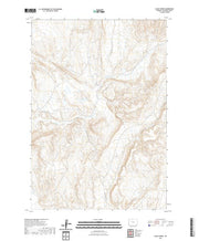 USGS US Topo 7.5-minute map for Alkali Creek WY 2021