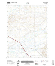 USGS US Topo 7.5-minute map for Alsop Lake WY 2021