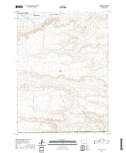 USGS US Topo 7.5-minute map for Altvan WYCO 2021