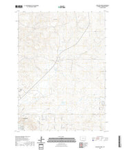 USGS US Topo 7.5-minute map for Antelope Creek WY 2021