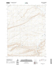 USGS US Topo 7.5-minute map for Antelope Flats WY 2021