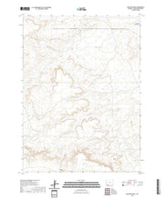 USGS US Topo 7.5-minute map for Antelope Knoll WY 2021