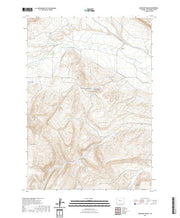 USGS US Topo 7.5-minute map for Arapahoe Ranch WY 2021