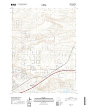 USGS US Topo 7.5-minute map for Archer WY 2021