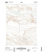 USGS US Topo 7.5-minute map for Argo Butte WY 2021