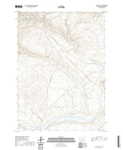 USGS US Topo 7.5-minute map for Atlantic City WY 2021