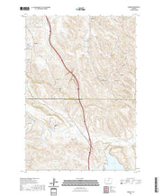 US Topo 7.5-minute map for Banner WY