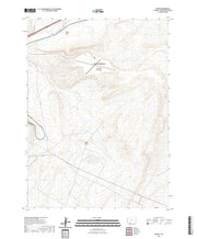 USGS US Topo 7.5-minute map for Baxter WY 2021