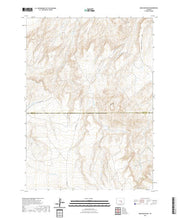 USGS US Topo 7.5-minute map for Bear Mountain WY 2021