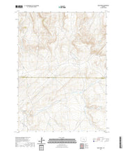 USGS US Topo 7.5-minute map for Bear Spring WY 2021