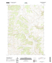 USGS US Topo 7.5-minute map for Beartrap Meadows WY 2021