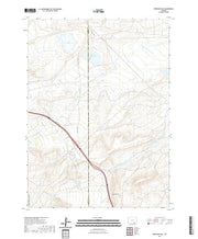 USGS US Topo 7.5-minute map for Bengough Hill WY 2021