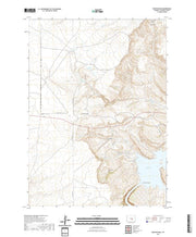 USGS US Topo 7.5-minute map for Benton Basin WY 2021