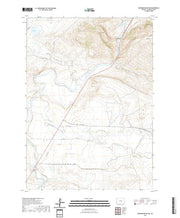 USGS US Topo 7.5-minute map for Bessemer Mountain WY 2021