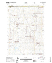 USGS US Topo 7.5-minute map for Betty Reservoir WY 2021