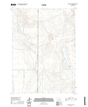 USGS US Topo 7.5-minute map for Big Charlie Lakes WY 2021