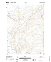 USGS US Topo 7.5-minute map for Big Island Bridge WY 2021