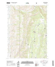 USGS US Topo 7.5-minute map for Big Park WY 2021