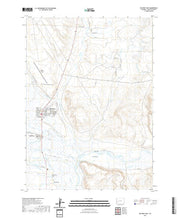 USGS US Topo 7.5-minute map for Big Piney East WY 2021