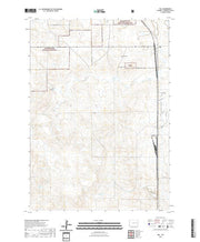 USGS US Topo 7.5-minute map for Bill WY 2021