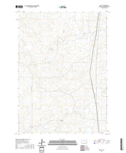 USGS US Topo 7.5-minute map for Bill SE WY 2021