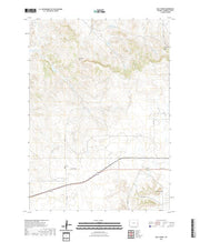 USGS US Topo 7.5-minute map for Bills Creek WY 2021